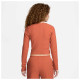 Nike Γυναικεία ζακέτα Sportswear Chill Knit Slim Full-Zip Ribbed Cardigan